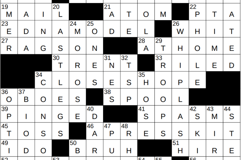 Appalling Crossword Puzzle Clue