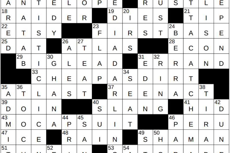 More Reasonable Crossword Puzzle Clue