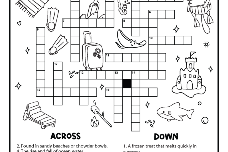 Printable Free Crossword Puzzles