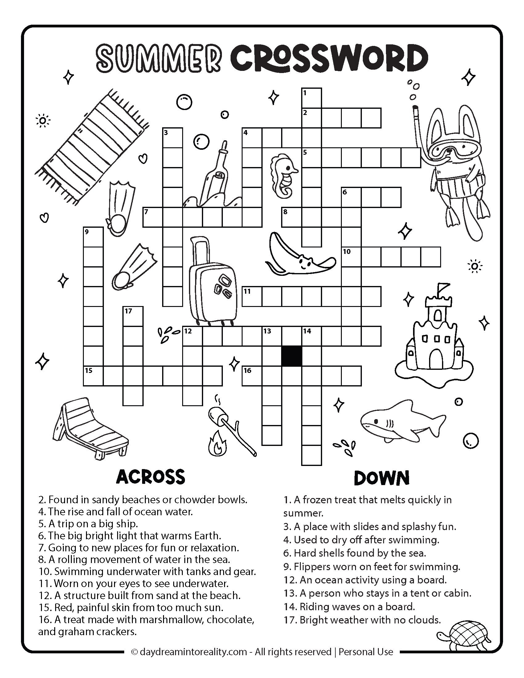 Printable Free Crossword Puzzles