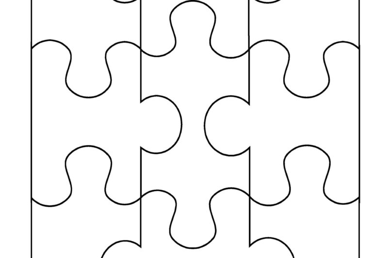 Blank Puzzle Pieces Worksheet