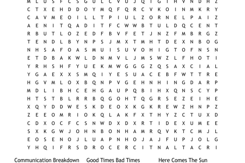 Zeppelin Crossword Puzzle Clue