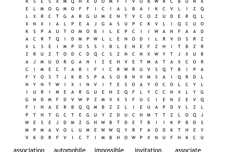 Crossword Puzzle 5th Grade Free Printable