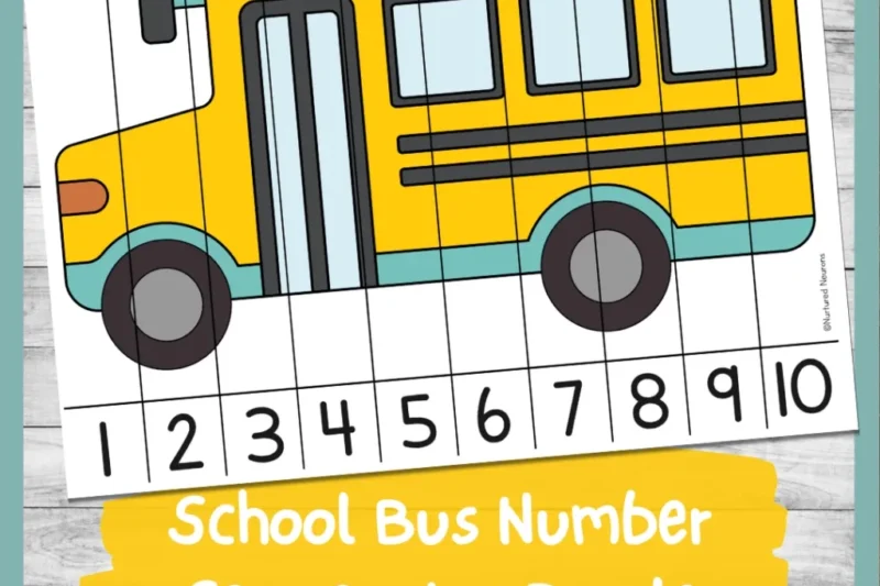 Bus Puzzle Worksheet