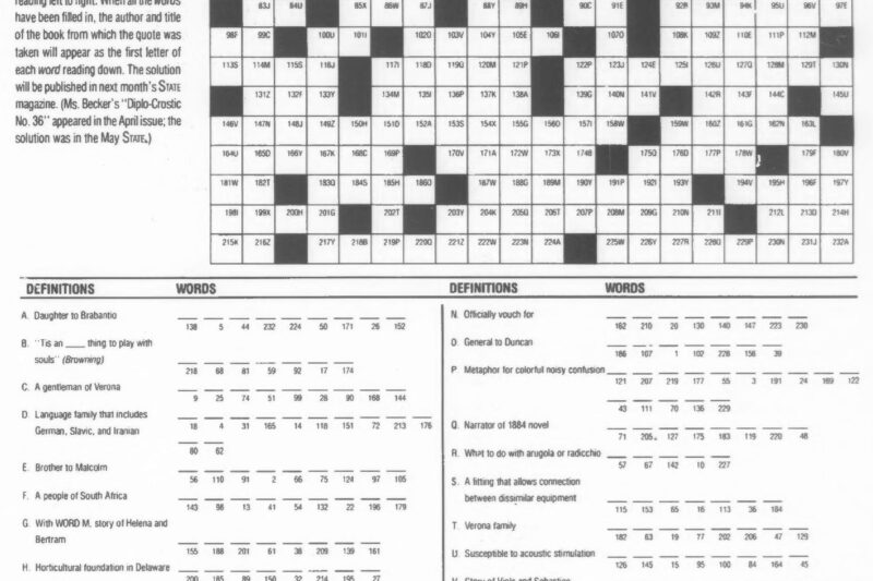 Writer Kingsley Crossword Puzzle
