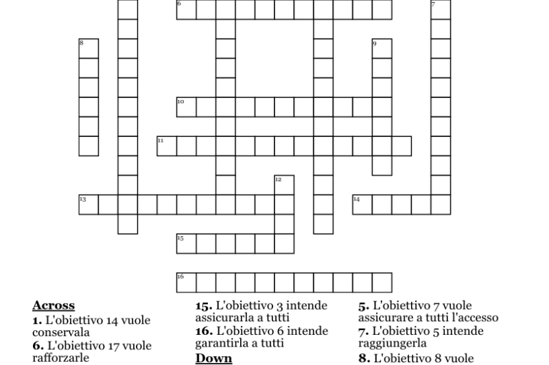 Agenda Crossword Puzzle Clue