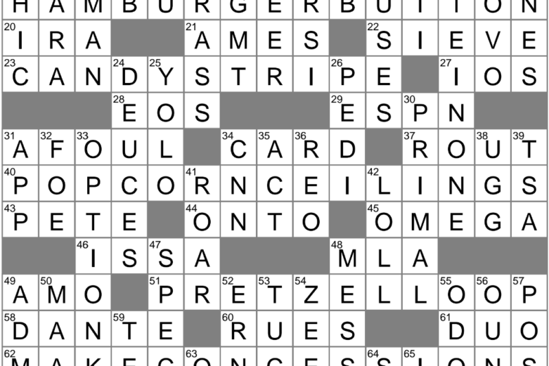 Apple’s Core Crossword Puzzle