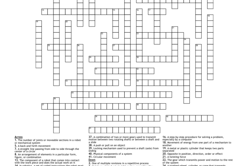 Automation For Short Crossword Puzzle