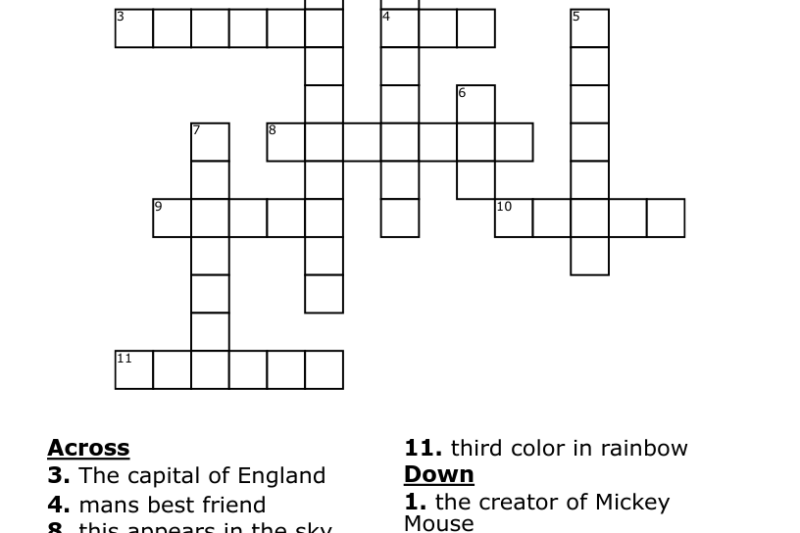 Awesome Crossword Puzzle