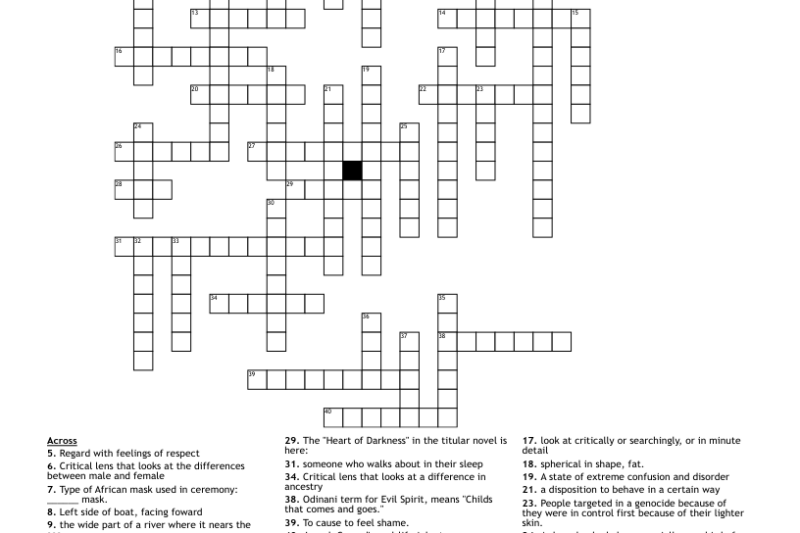 Challenging Puzzle Crossword Clue