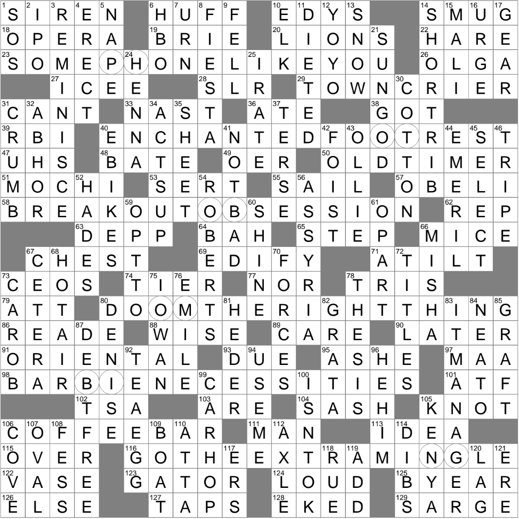 Bygone News Source Crossword Clue Archives LAXCrossword