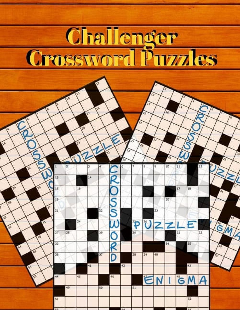 Challenger Crossword Puzzles Little Holiday Book Of Mini Crosswords Puzzles To Challenge Your Brain Reproducible Worksheets For Classroom Use Kids