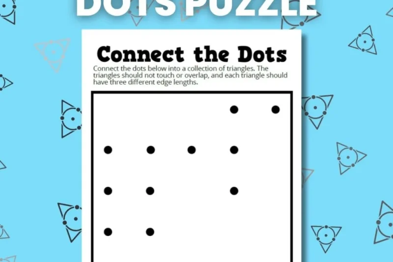 Connecting Puzzle Worksheet