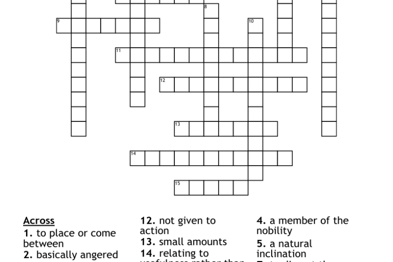 Criss Cross Patterns Crossword Puzzle Clue