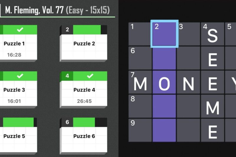 Crossword Puzzle Free By Redstone