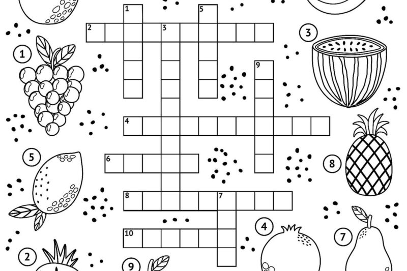 Free Printable Crossword Puzzles Printable