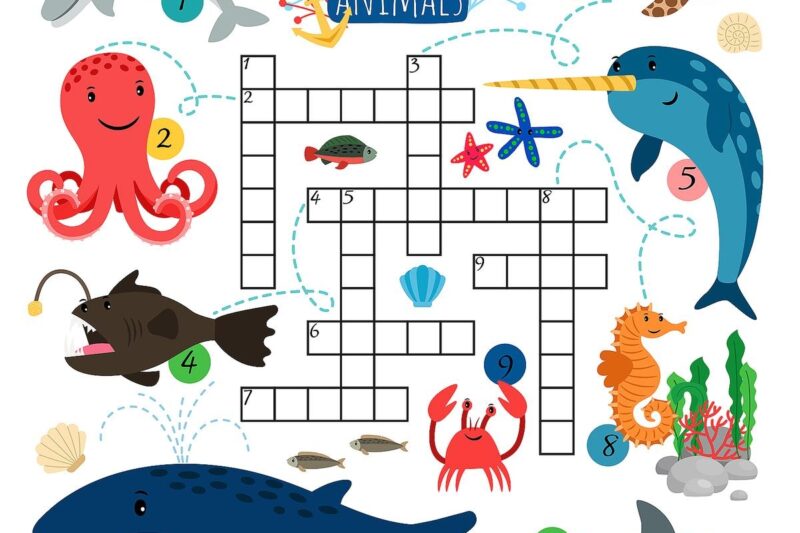Crossword Puzzles Free Printable For Kids