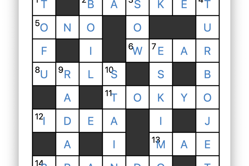 Crossword Puzzle Creator Mac