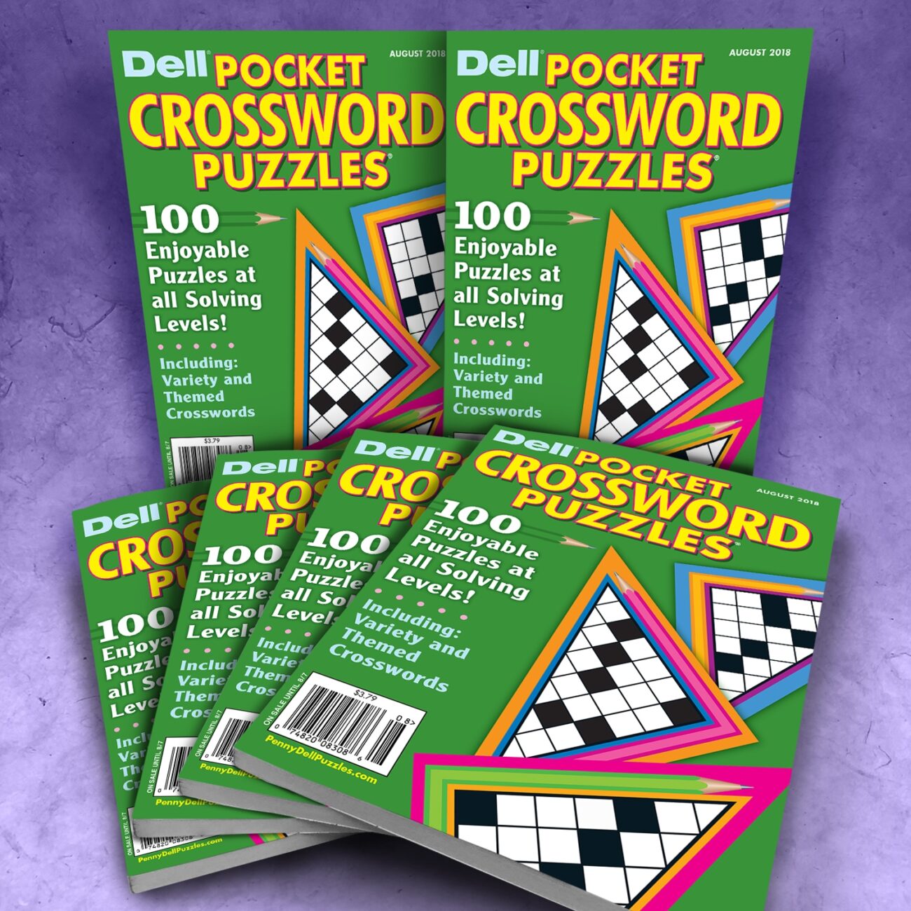 Dell Pocket Crossword Puzzles Bundle 20