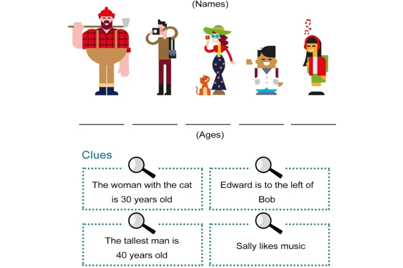 Mystery Puzzles Worksheets