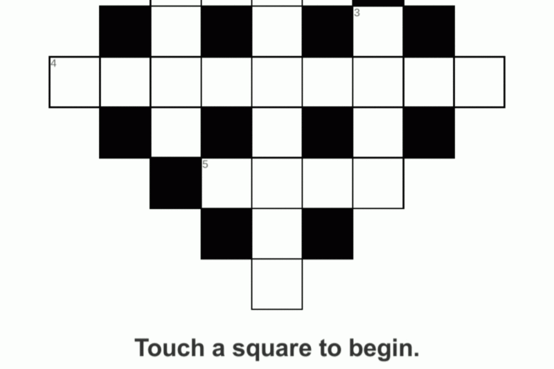 Diamond Crossword Puzzle Clue