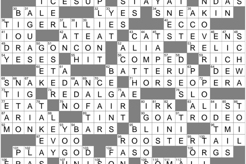 Edible Seaweed Crossword Puzzle Clue