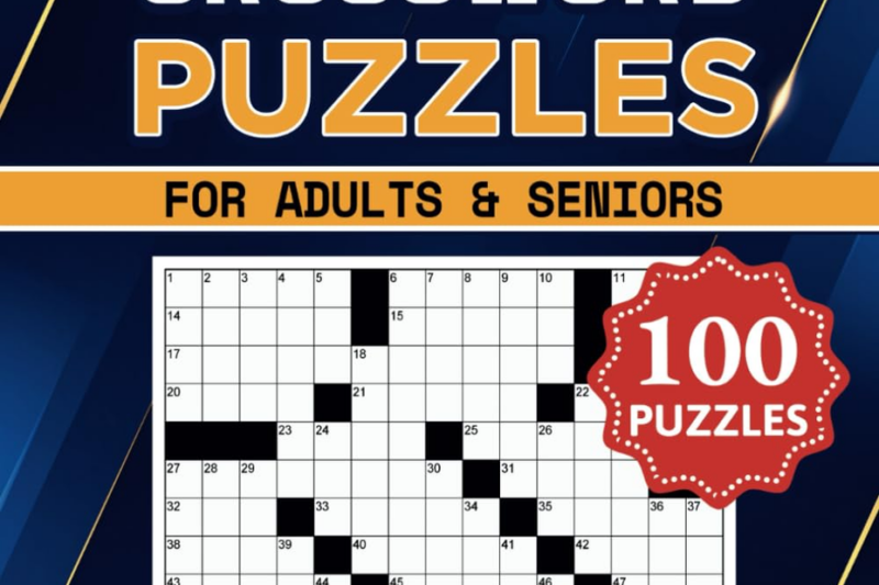 Easy Crossword Puzzle Books