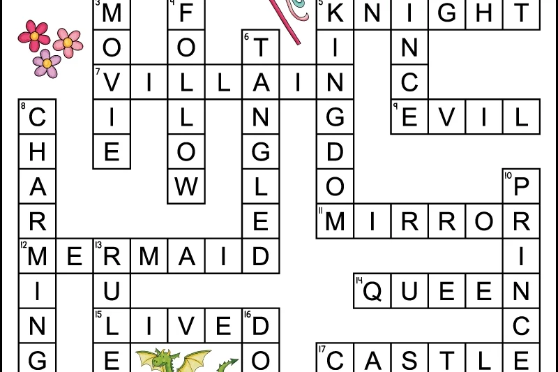 Faerie Crossword Puzzle Answers
