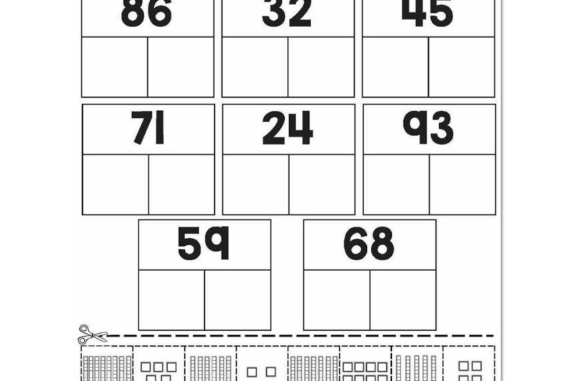 Place Value Puzzle Worksheets