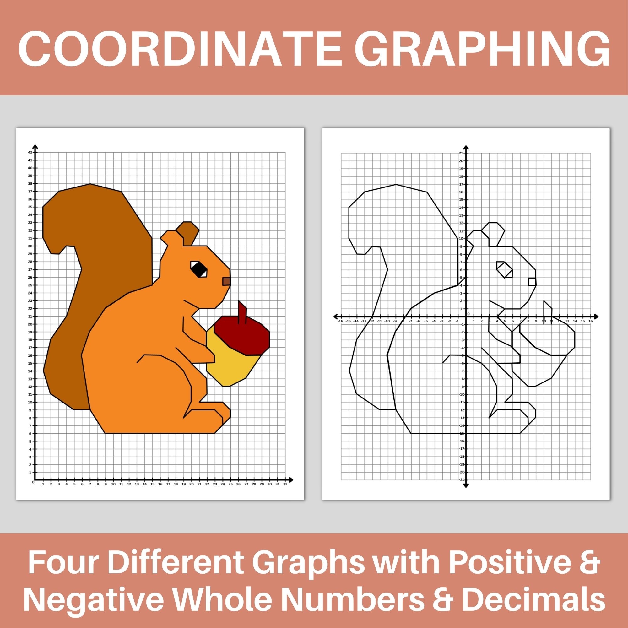 Ordered Pair Puzzle Worksheets Fall Ordered Pair Puzzle Worksheets Fall