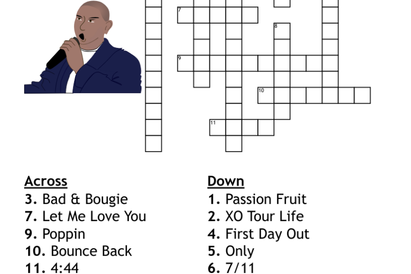 Stillmatic Rapper Crossword Puzzle