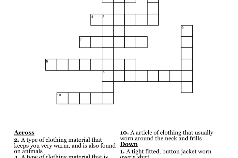 Boss Of Fashion Crossword Puzzle Clue