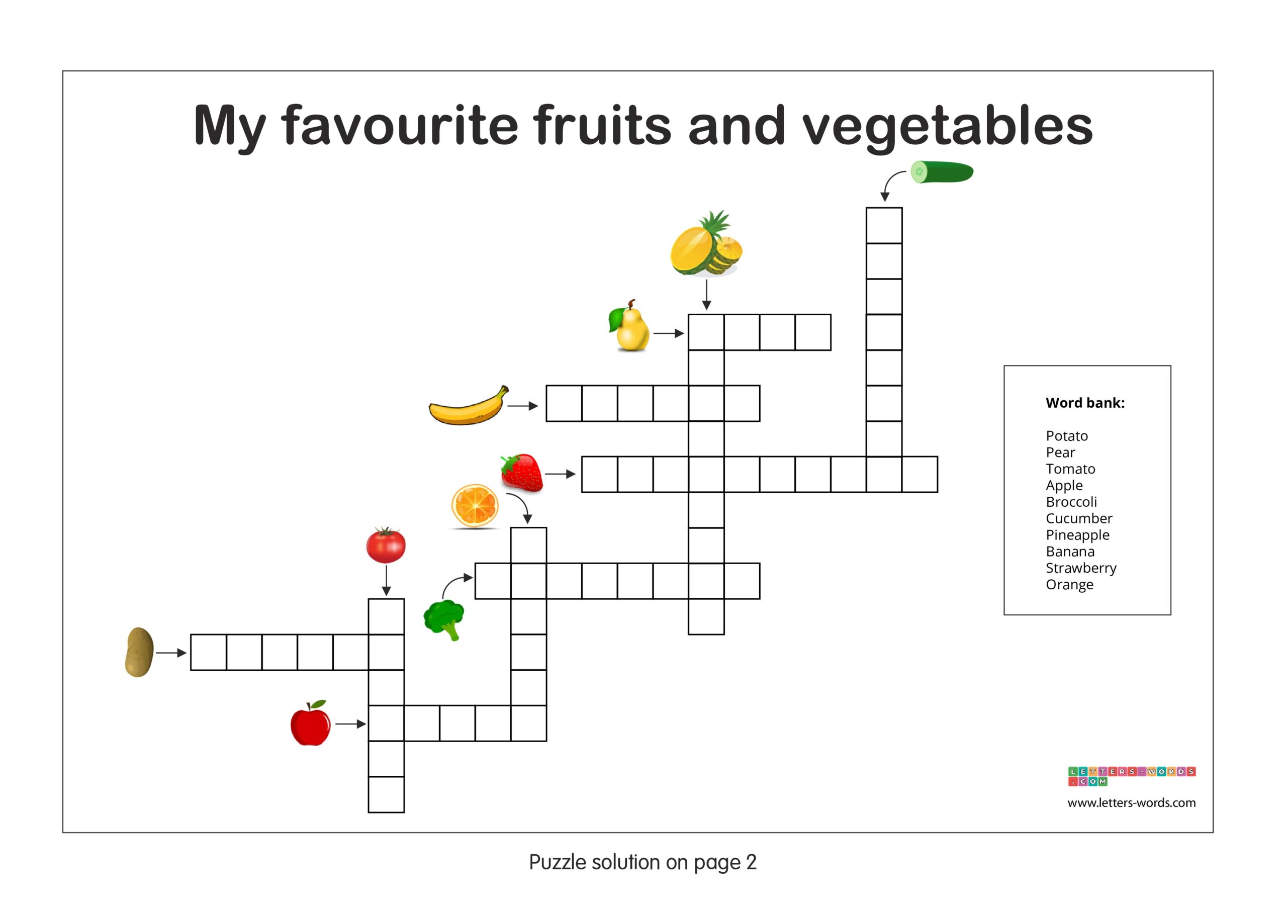 Crossword Puzzles Solutions Free Printable