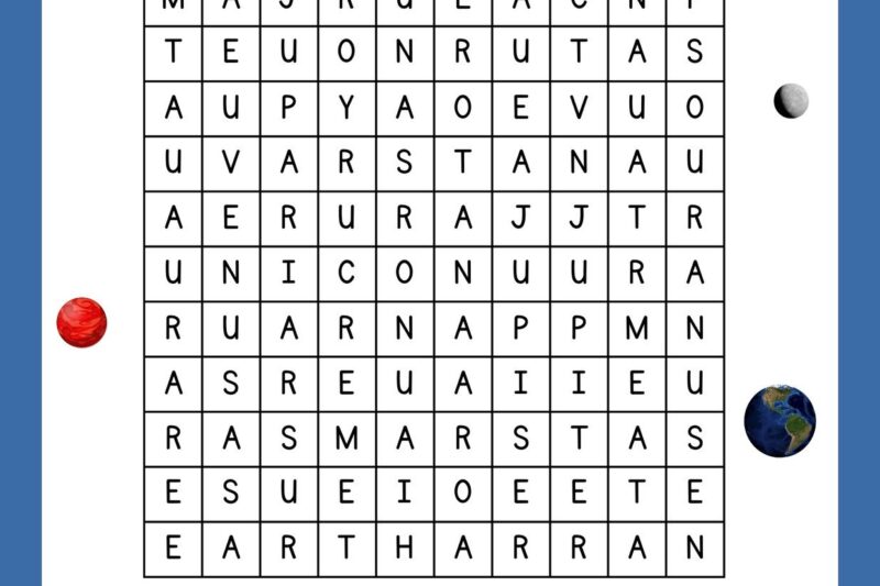 Word Puzzle Worksheets