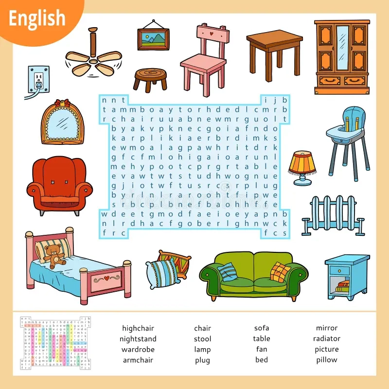 Furniture Crossword Stock Illustrations 39 Furniture Crossword Stock Illustrations Vectors U0026 Clipart Dreamstime