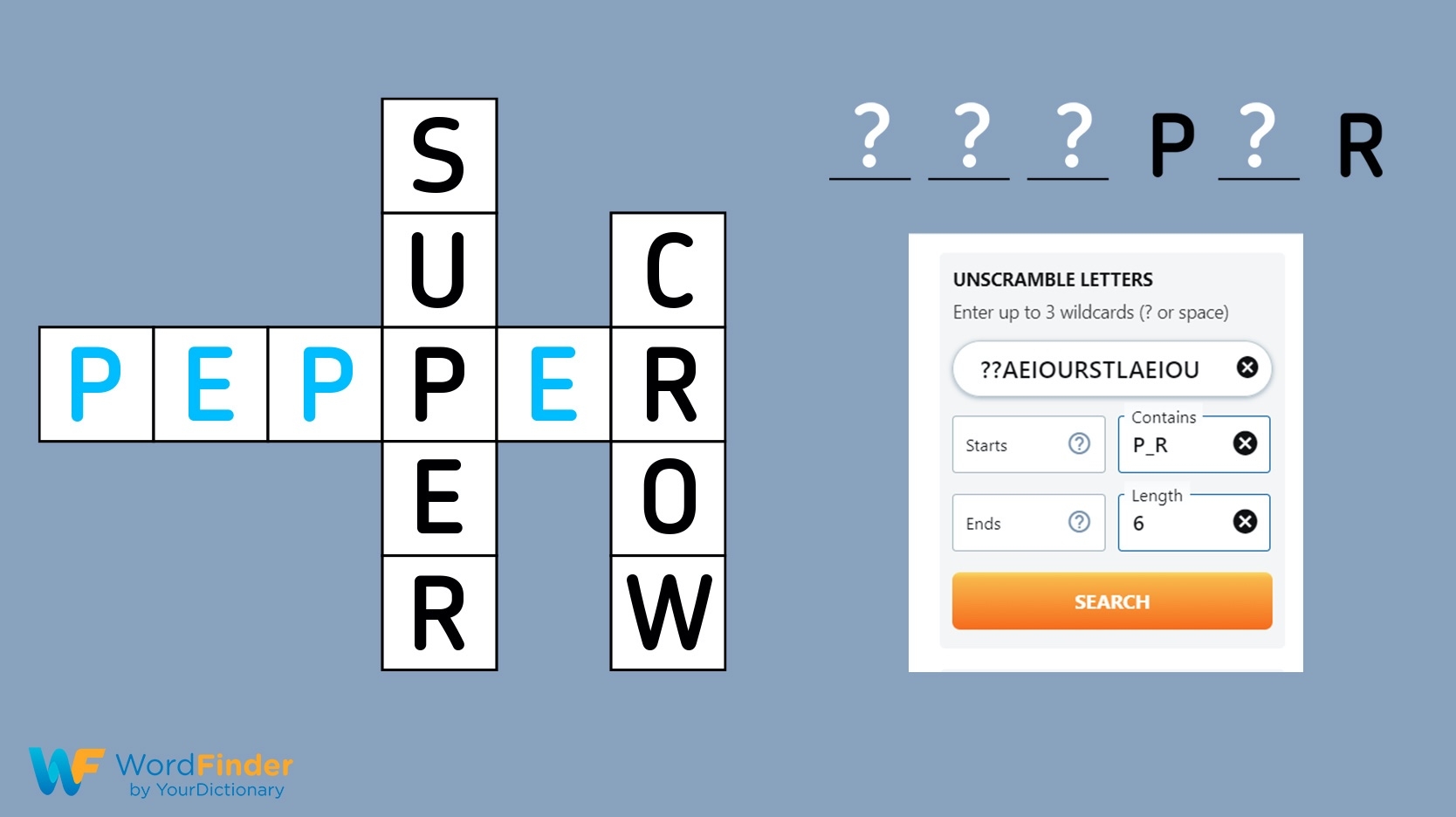 Missing Letter Crossword Puzzle