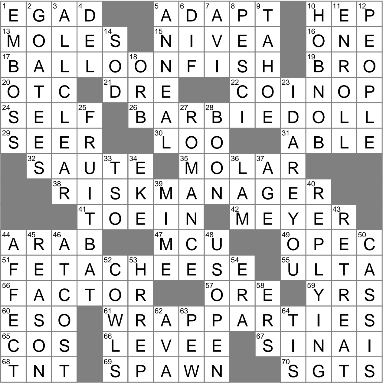 LA Times Crossword 26 Jun 24 Wednesday LAXCrossword