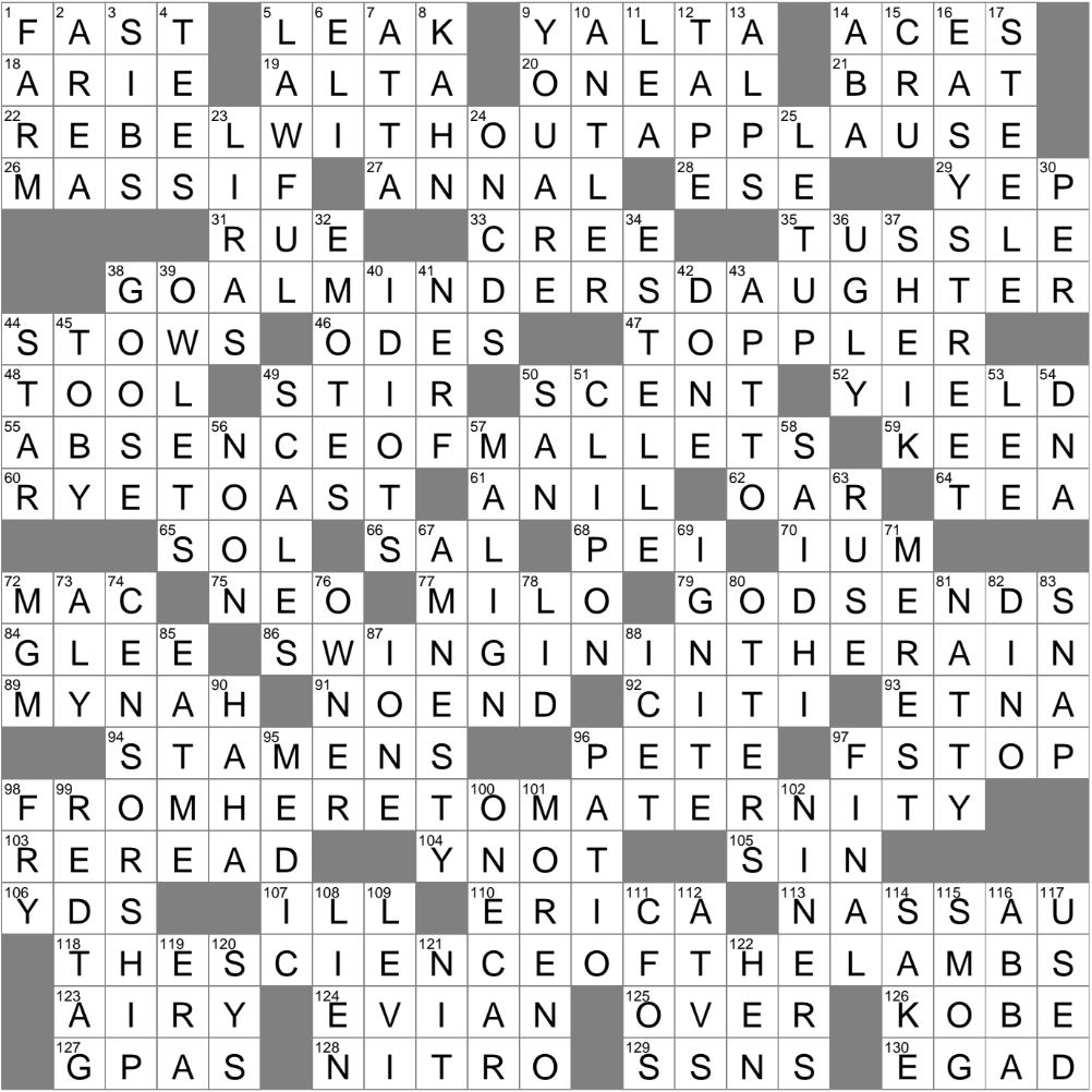 LA Times Crossword 30 Jun 24 Sunday LAXCrossword