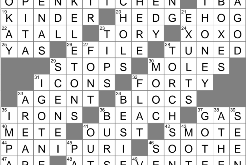 Reedy Crossword Puzzle Clue