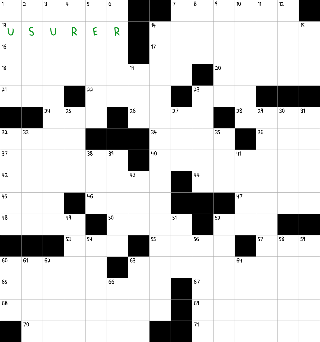 Loan Shark NYT Crossword Clue
