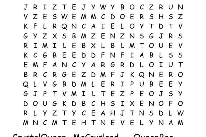 Lol Dolls Printable Crossword Puzzles