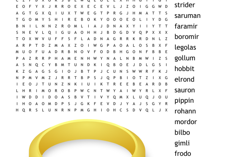 Ring Crossword Puzzle Clue
