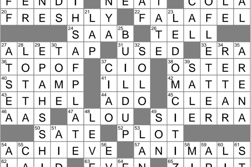 Final Notice Crossword Puzzle Clue