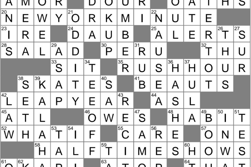 Morose Crossword Puzzle Clue