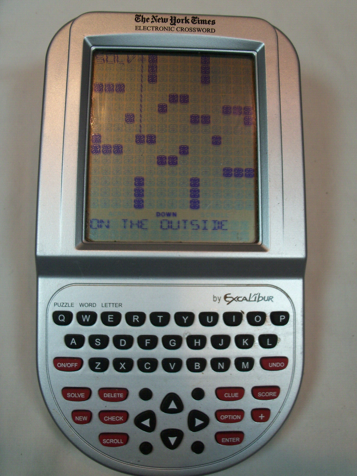 NY Times Electronic Crossword Puzzle