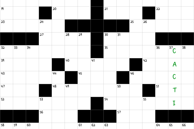 Peyote Crossword Puzzle Clue