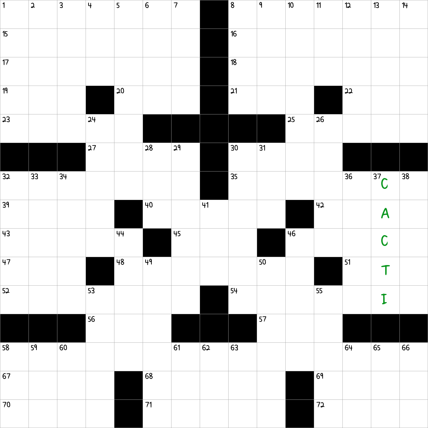 Peyote Crossword Puzzle Clue