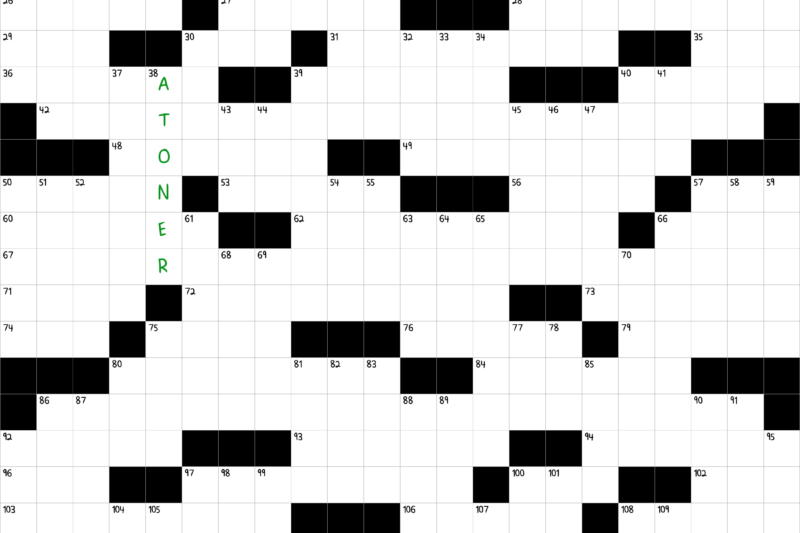 Be Penitent Crossword Puzzle Clue