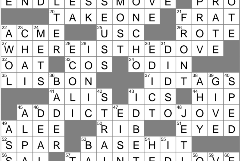 Scope Crossword Puzzle Clue