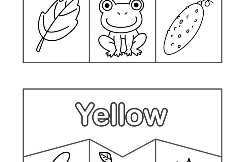 Color Puzzles Worksheets Printable
